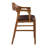 Kolpack Upholstered Faux Leather Counter Stool with Solid Wood Frame-1273744978