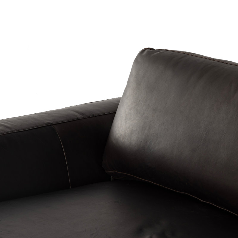 Marah Upholstered L-Shaped Sectional, Right Hand Facing, Merino Cotton