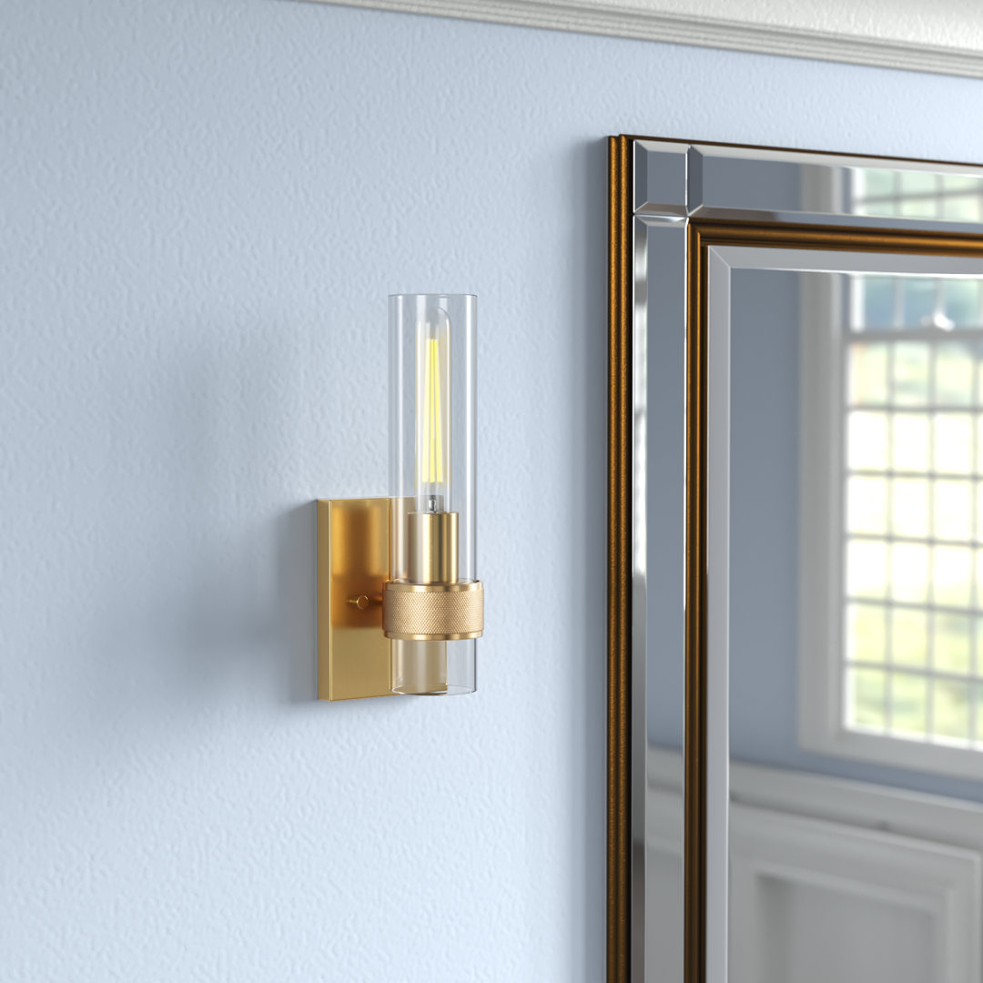 Penrith Steel Metal Armed Sconce Willa Arlo™ Interiors 