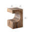 Solid Wood End Table
