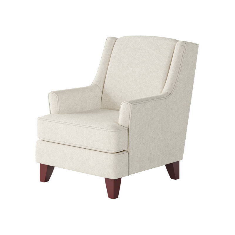 Venton Upholstered Accent Chair, Sugarshack Glacier Polyester
