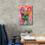 «Frenchie» par Dean Russo, art mural sur toile-946376471