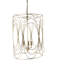 Plafonnier torsadé Art Deco