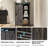 48" Tall Farmhouse 5 Drawers Dressers-754114040