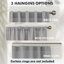 Paire de rideaux semi-transparents avec passe-tringle et passe-tringle-218550409-218550415