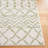 Lorenco Southwestern Machine Made Power Loom Polypropylene Area Rug in Ivory/Sage-1204812484