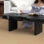 Table basse en bois massif Wabi-sabi