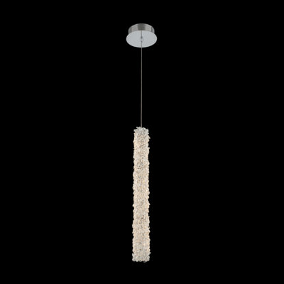 Lina 1 LT Chrome/Clear Pendant Allegri