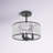 Abbey Crystal Semi Flush Mount-2036094928