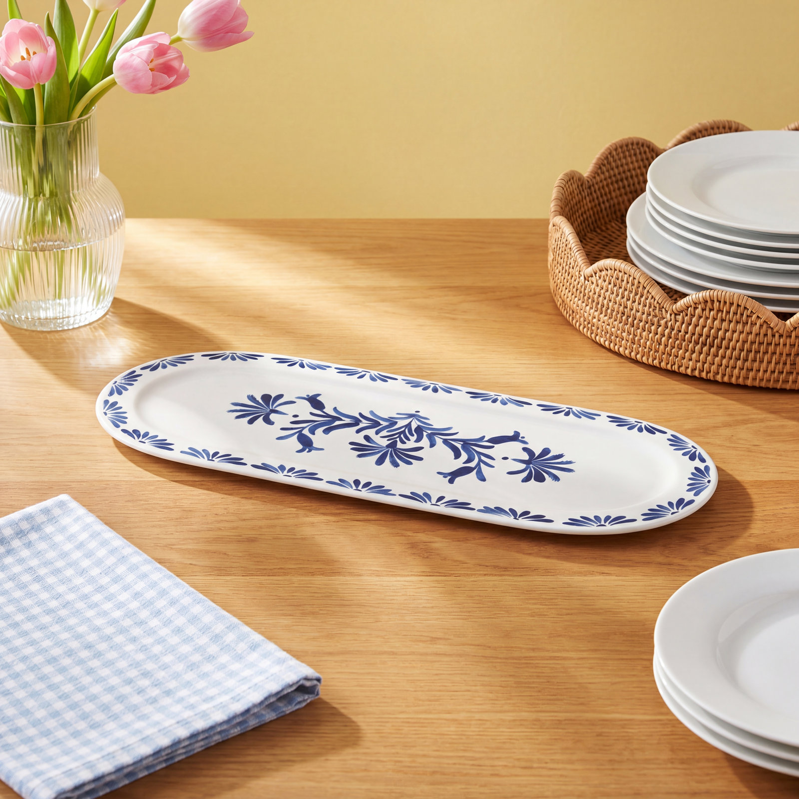 Tarhong Oval Melamine Platter
