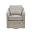 Fauteuil pivotant à large siège