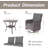 Imalai Wicker Patio Conversation Set with Cushions-2041874788