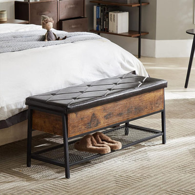 Banc de rangement Vintage