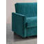 Matt 2 Seater Velvet Sofa Bed-67369212