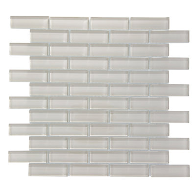 11.9"X 11.9" Polished Glass Brick Tile