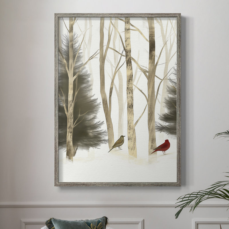 Christmas Holiday Art CCCI Framed Print - Solid Wood, 11" H x 9" W