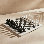 Premium Chess Set - Jeu d'échecs en marbre de 12 pouces avec étui de rangement par Marble Cultures