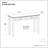 Artisan 46"W Solid Wood Transitional Sofa Table with 2 Drawers and Angle-Edged Top-955624886