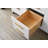 Maddison 60'' Free Standing Double Bathroom Vanity with Engineered Stone Top-647507113