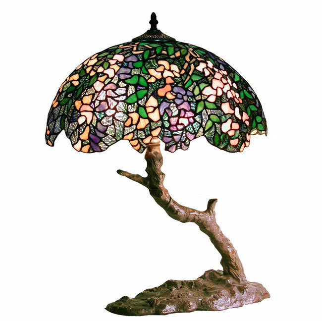 Lampe de table 25" green bonsai Alvardo