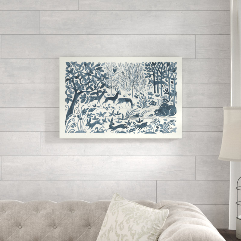 Forest Life II by Miranda Thomas - Painting Print, 51cm H x 76cm W, Wrapped Canvas