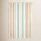 Daphne Stripe Sky Handwoven Cotton Rug