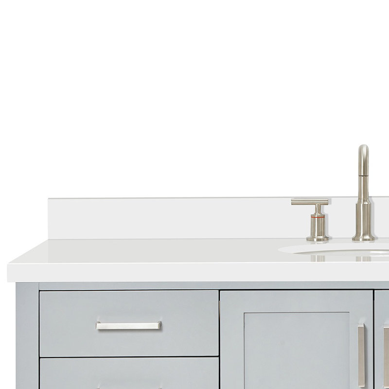 Magnolia Bath Vanity Rectangular Basin S061SWQ, Oval, Gray