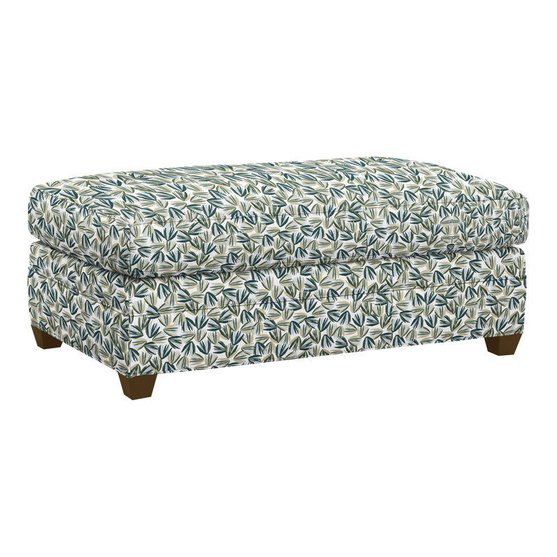 Repose-pieds American Bungalow Nicholas, Perigold Palmetto Verdigris, La Havane