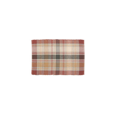 Ilisa Cotton Plaid Rectangle Placemat