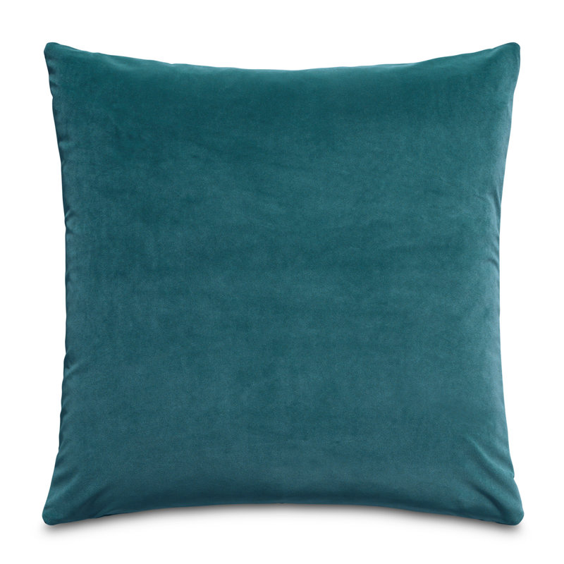 Gemma Velvet Square Pillow Cover & Insert, Juniper