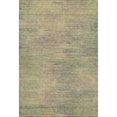 Premium Machine Washable Prisco Aloe Rug