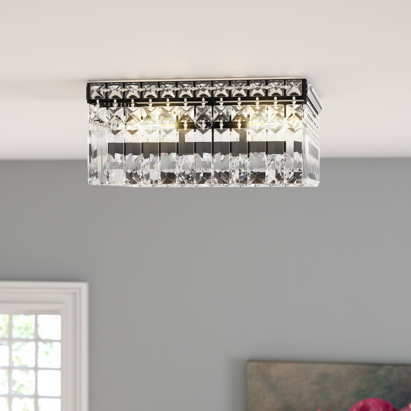 Plafonnier encastré 4 lumières 12 po