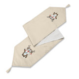 Roy Christmas Rudolph Embroidered Table Runner