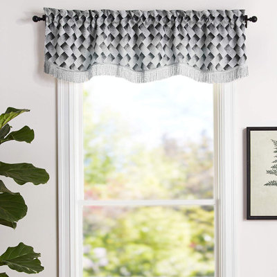 Toktam Abstract Tailored Window Valance