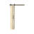 84'' Assembled Solid Spruce Wood Bi-Fold Barn Doors with Installation Hardware Kit-98897140-110982131