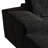 Boneless No Assembly Needed Modular Deep Seat Silver Lurex Fabric Compression Packed 2-piece Sectional Sofa-1602127786-1602127765