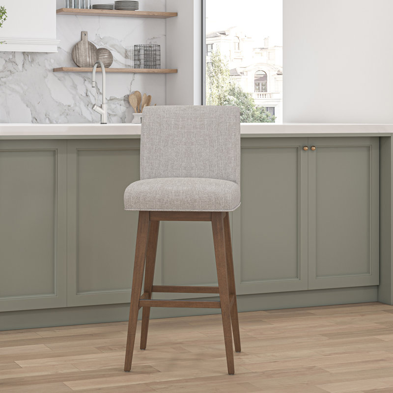 Tabouret pivotant Dorson, Avoine, Brun moyen