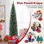 Arbre de Noël artificiel éclairé 8 pi