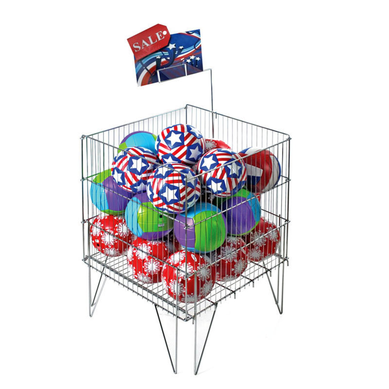 Square Large Stainless Wire Bin