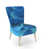 Abstract Blue Polyester Blend 11