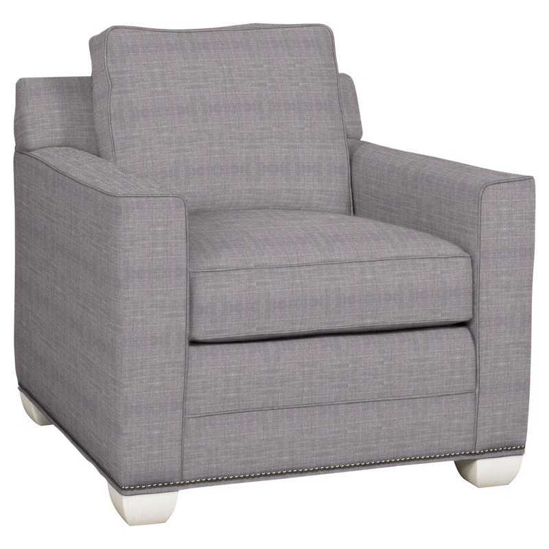 Summerton Armchair, No, Nomad Slate Crypton® Chenille, Casa Blanca