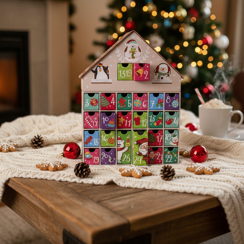 Calendrier de l'Avent Gingerbread House