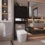 Support de rangement pour toilette