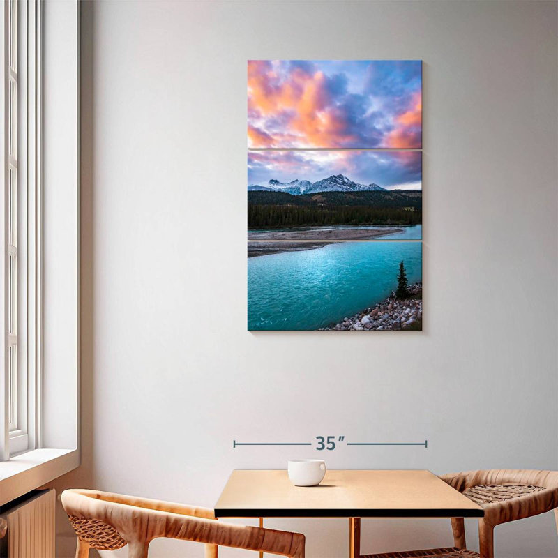 Alvord River Blues, 57" H x 36" W
