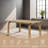 Princeton Indoor Walnut and Wood Dining Table-1579288417