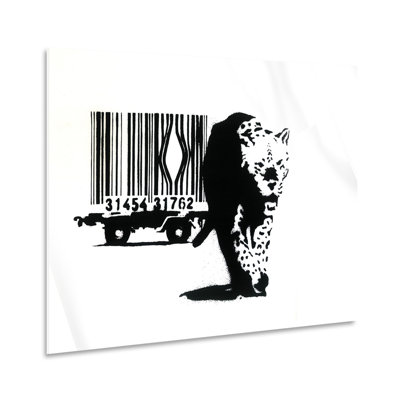 Bar Code 1 Piece Wall Art