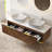 Floating Bathroom Vanity With Sinks-1201692942