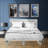 Knickerbocker emBrace 360 Platform Bed Frame | Strongest Bed Available, Motion and Sound Free, Made in USA, Frame Only | Gray, Twin-582542510-582542545