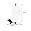 Figurine décorative de bureau en fonte pour teckel, ornement de chien lunatique avec fonction de suspension