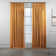 Double Pinch Pleat Extra Long & Extra Width Decorative Single Curtain Panel